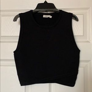 A.L.C. Compact Cross Over Crop Top
